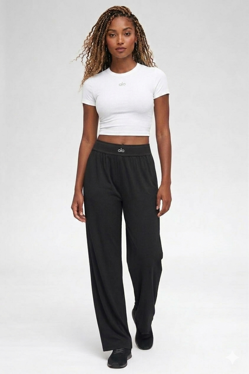 Ensemble Trousser & T-shirt Yoga