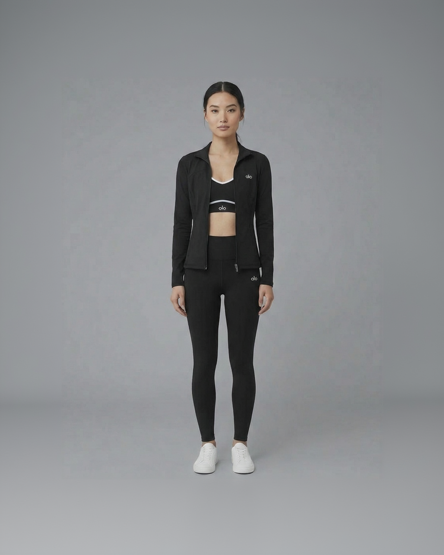 Yoga Combination - 3 Pieces - Black