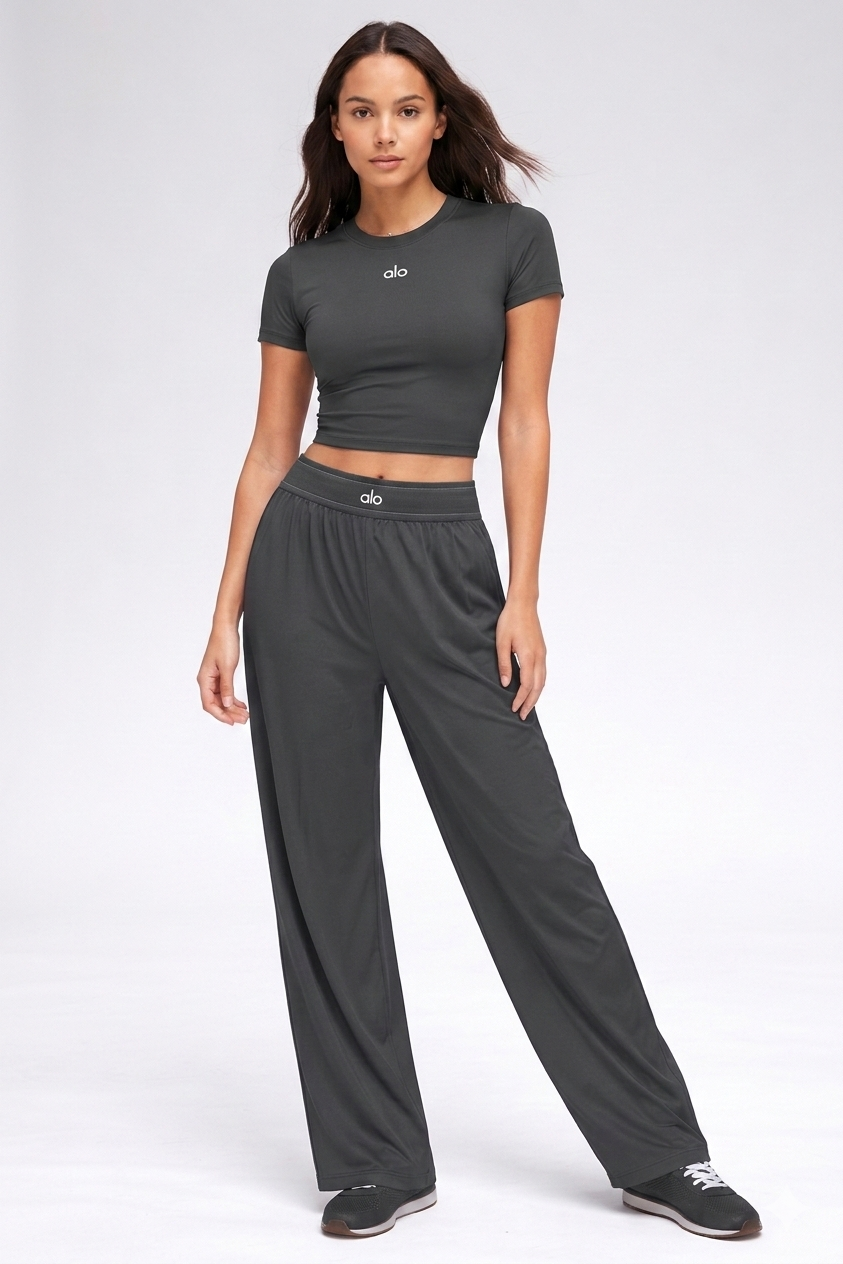 Ensemble Trousser & T-shirt Yoga
