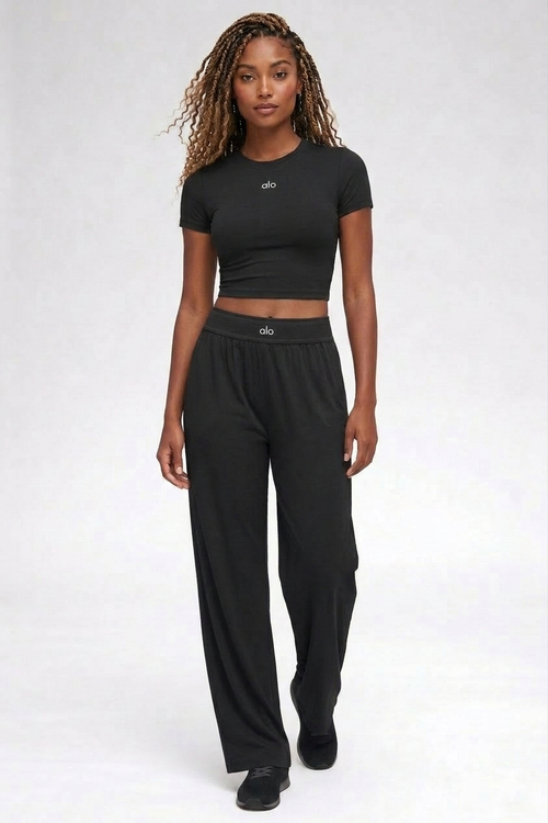 Ensemble Trousser & T-shirt Yoga